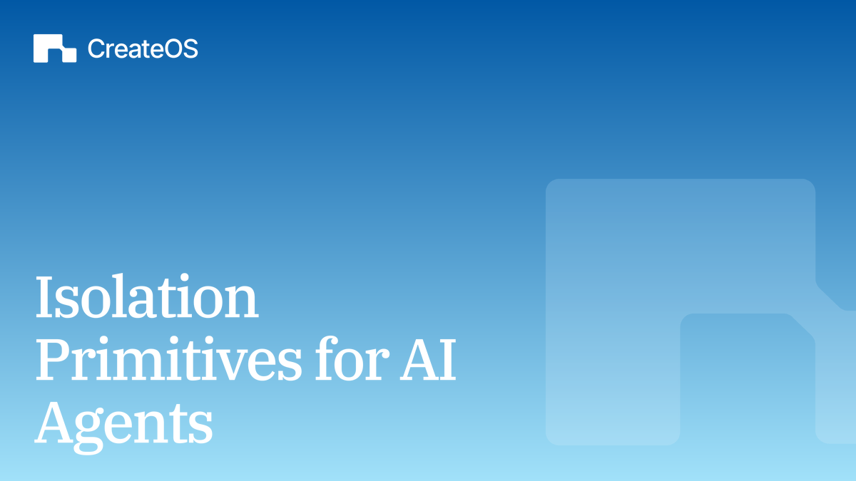 Isolation Primitives for AI Agents: MicroVM, gVisor, or Container?
